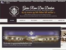 Tablet Screenshot of gururamdasdarbar.com